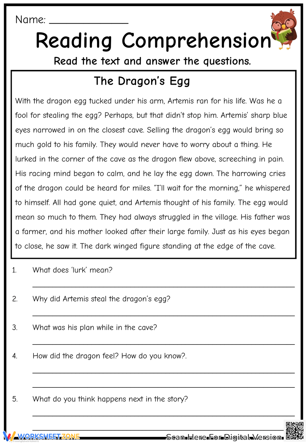 Level M Reading Comprehension Worksheets U0026 Printable
