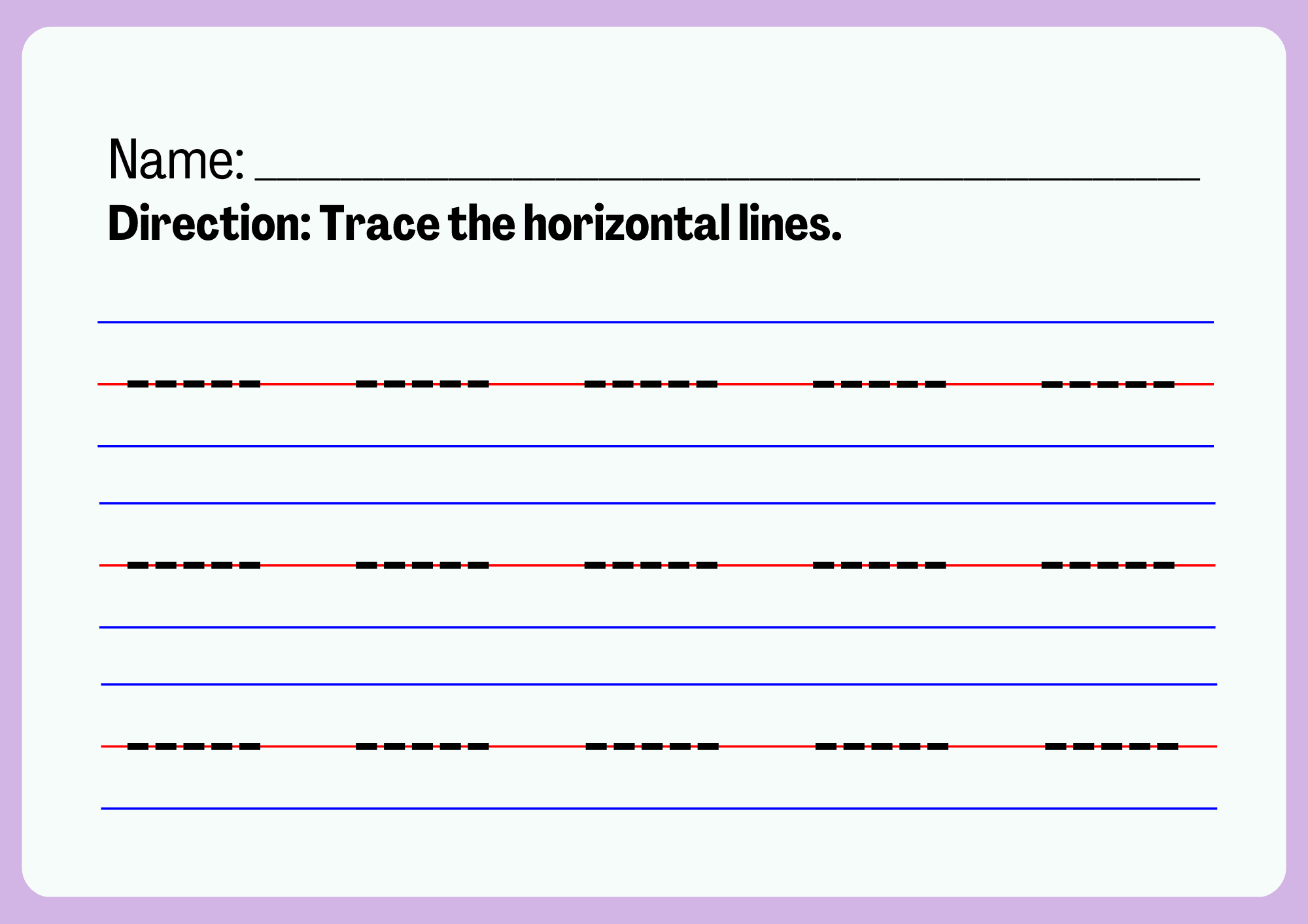 Line Tracing Worksheet By Shann08 Raket PH