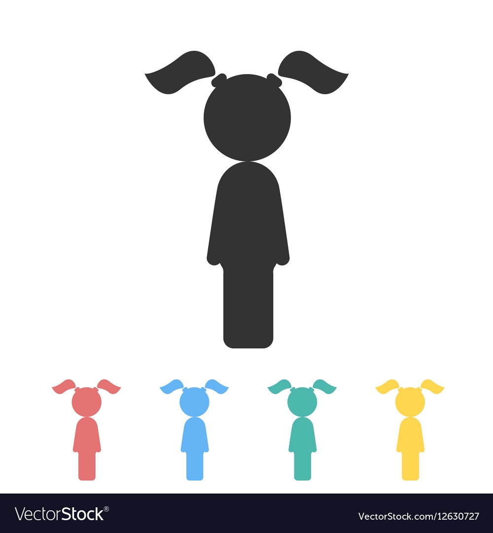 Little Girl Icon 404921 Free Icons Library