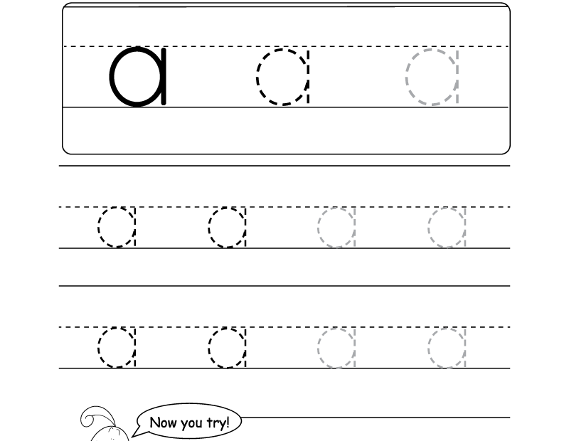 Lowercase Letter Tracing Worksheets Free Printables Doozy Moo