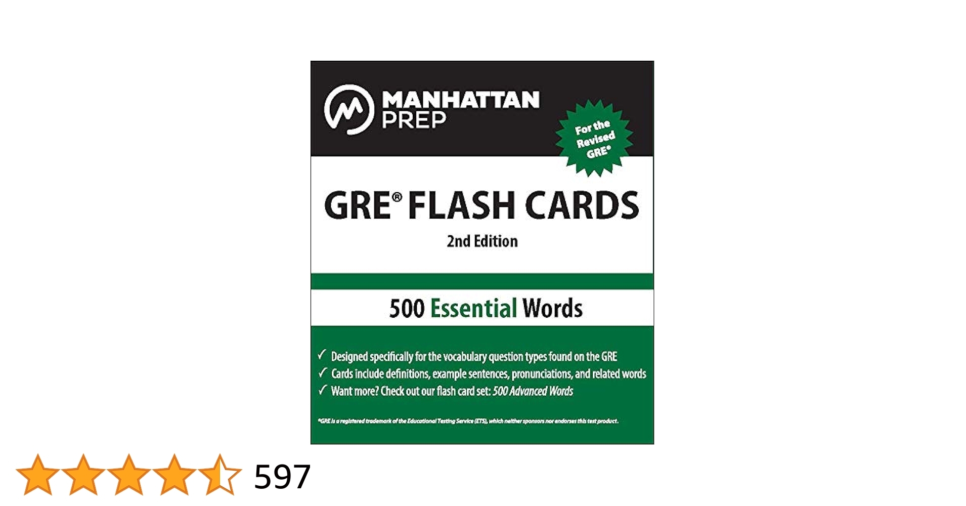 Manhattan Prep GRE 500 Essential Words Manhattan Prep GRE Strategy Guides 9781935707899 Reference Books Amazon