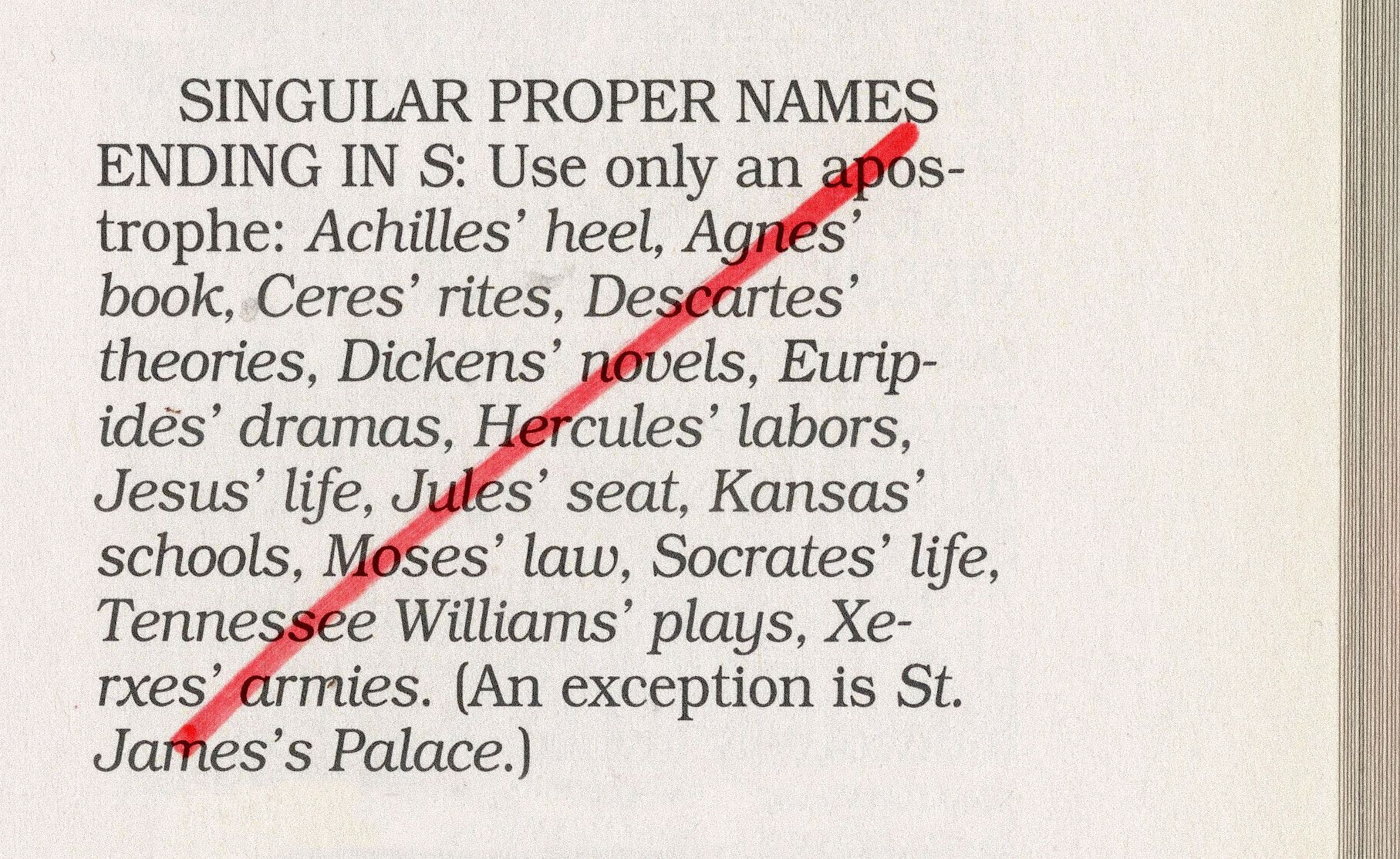 Mary Norris s Thoughts On Pesky Possessives The New Yorker