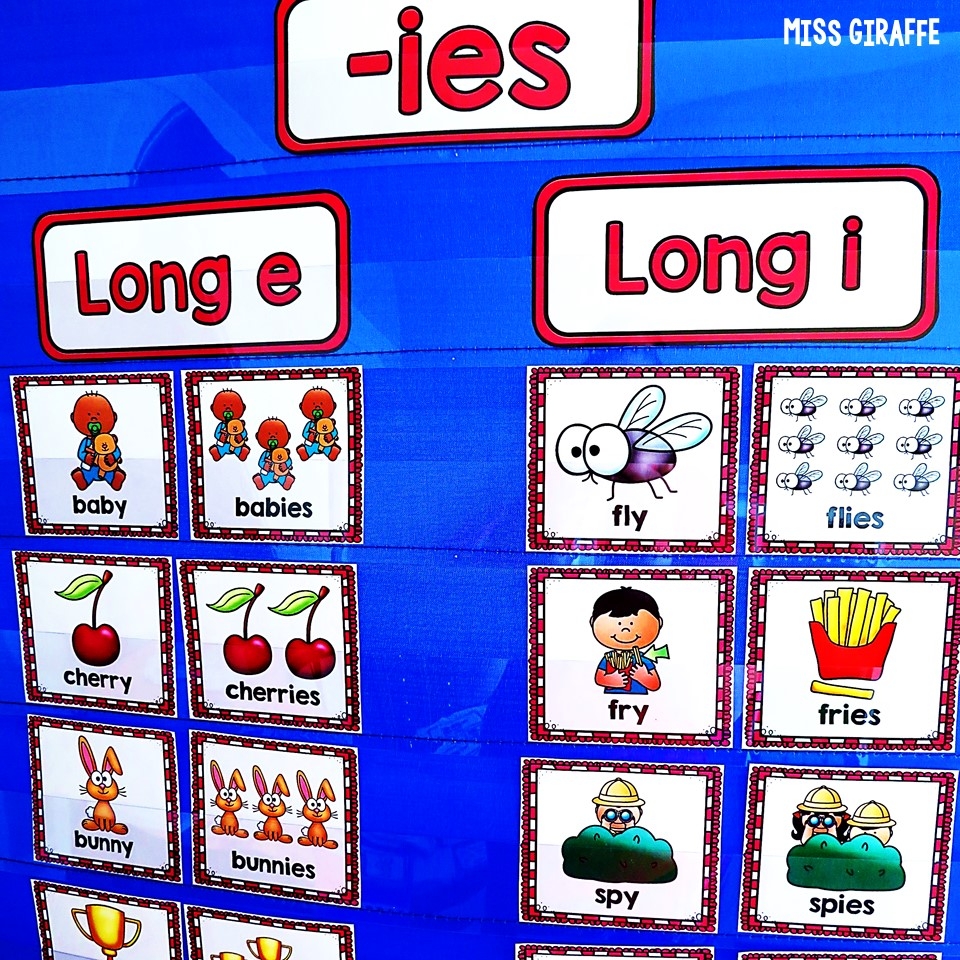 Miss Giraffe s Class Teaching Singular And Plural Nouns