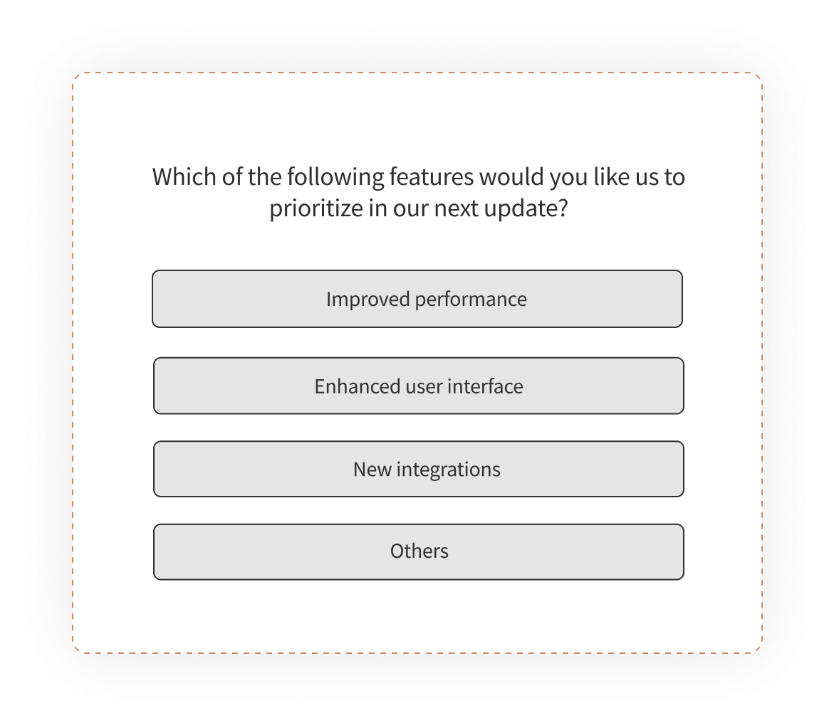 multiple choice answers examples