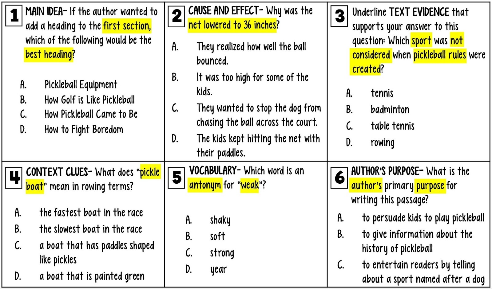 multiple choice test taking strategies