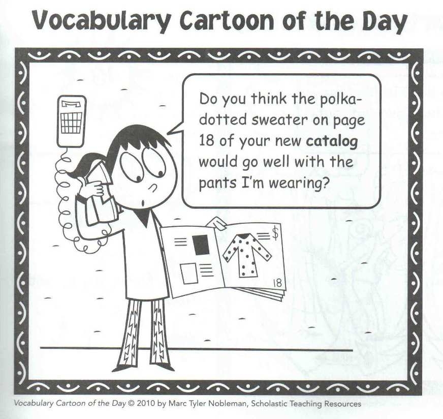 free vocabulary cartoons online