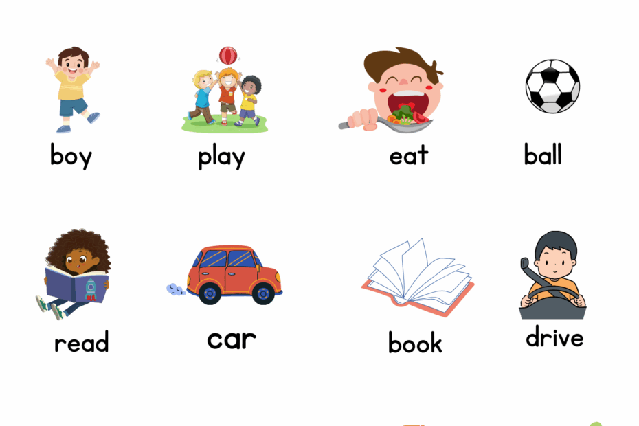 Noun And Verb Worksheet For Class 1 2 3 1st Grade Noun Verb