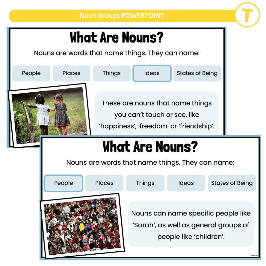 Noun Groups POWERPOINT Top Teacher