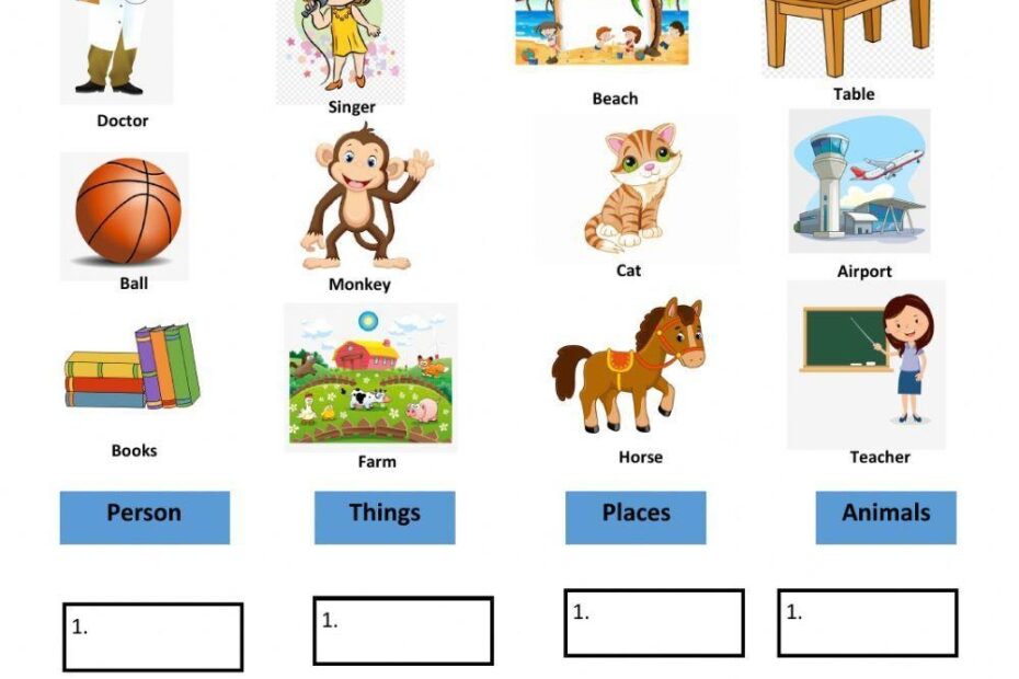 Nouns Online Exercise For GRADE 3 Live Worksheets Worksheets Library