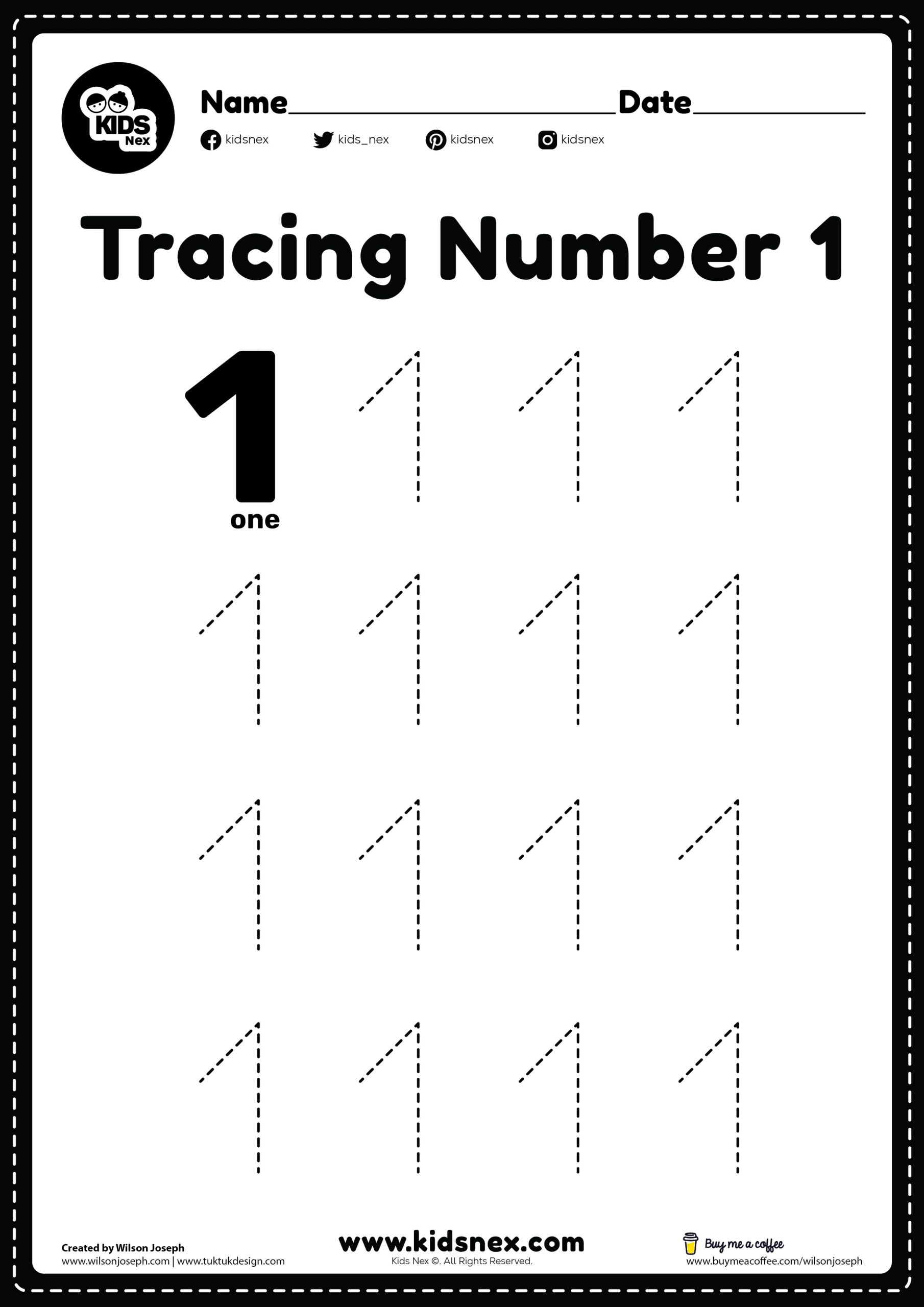 free printable tracing for preschoolers