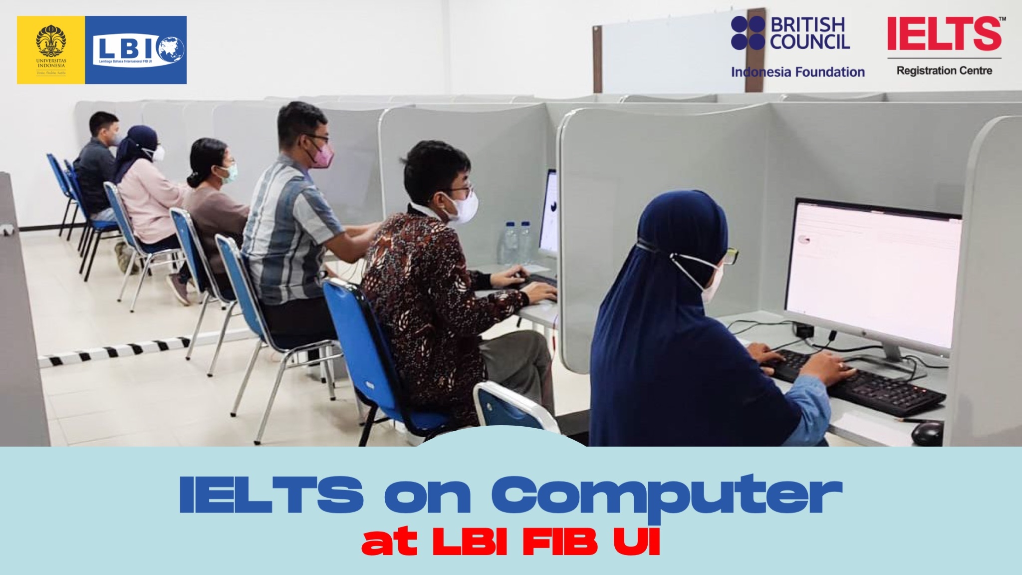 Official IELTS On Computer ID Lembaga Bahasa Internasional FIB UI