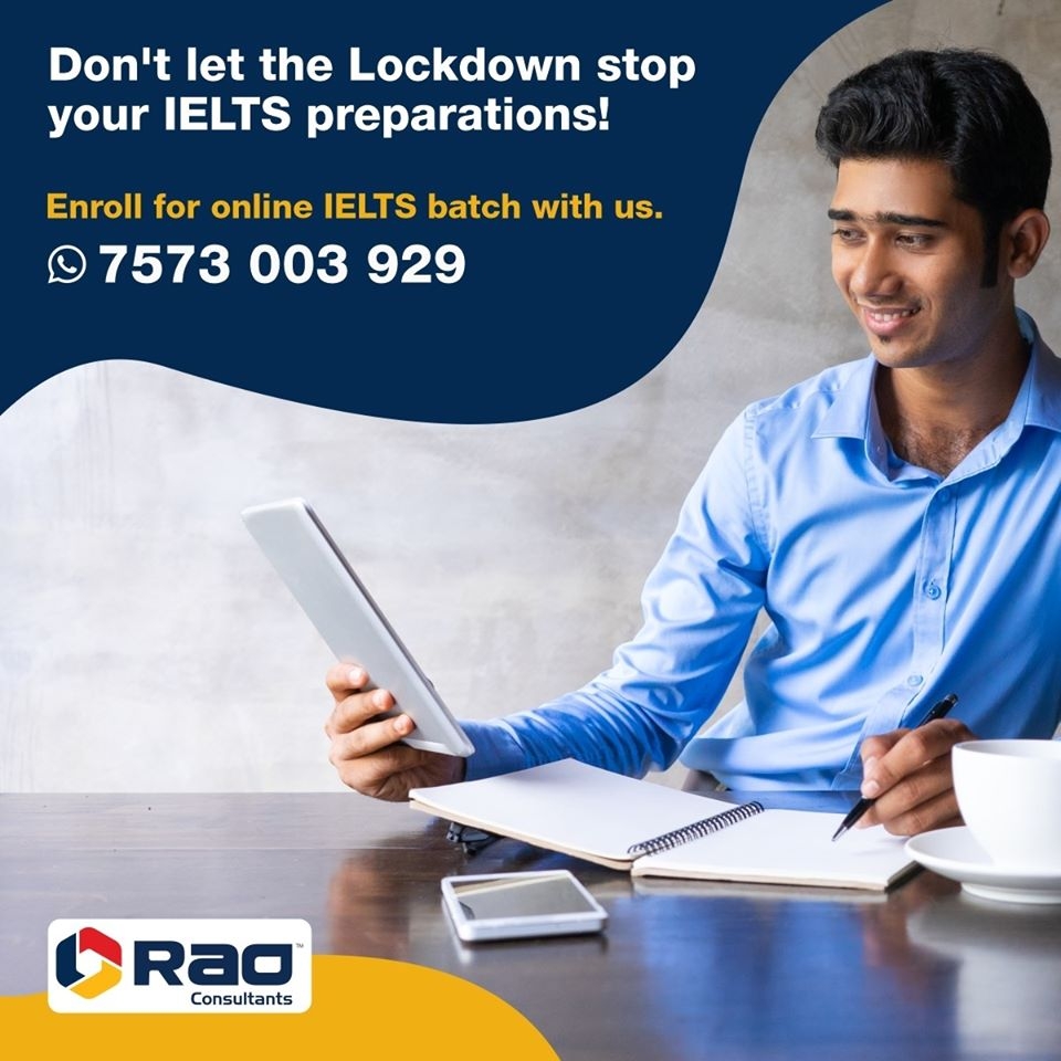 Online IELTS Coaching Classes Learning At Home Rao Consultants