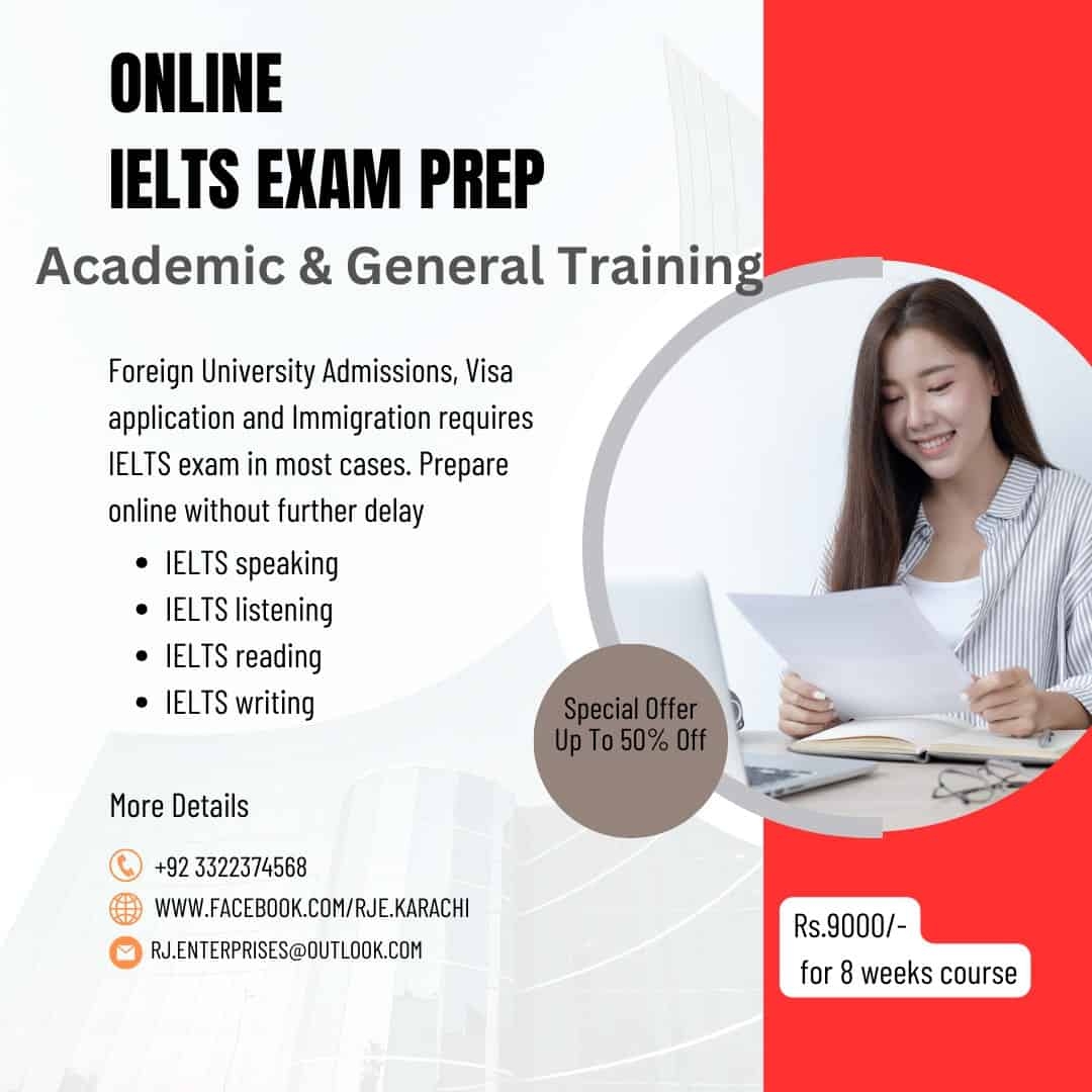 Online IELTS Exam Parho co