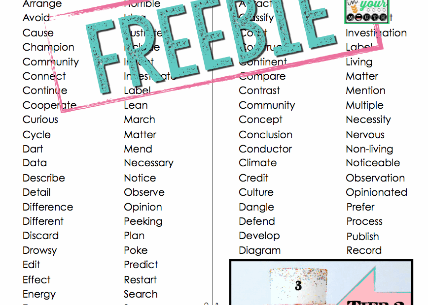 Part 1 In A Series Building Your Students Vocabulary
