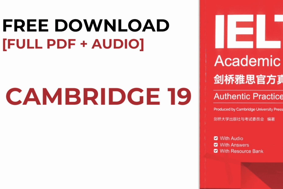 PDF Audio T i S ch IELTS Cambridge 19 K m p n