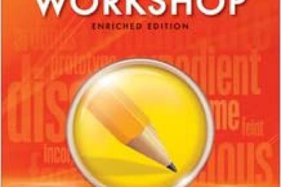 PDF Vocabulary Workshop Enriched Edition Student Edition Level D Grade 9 6629 9