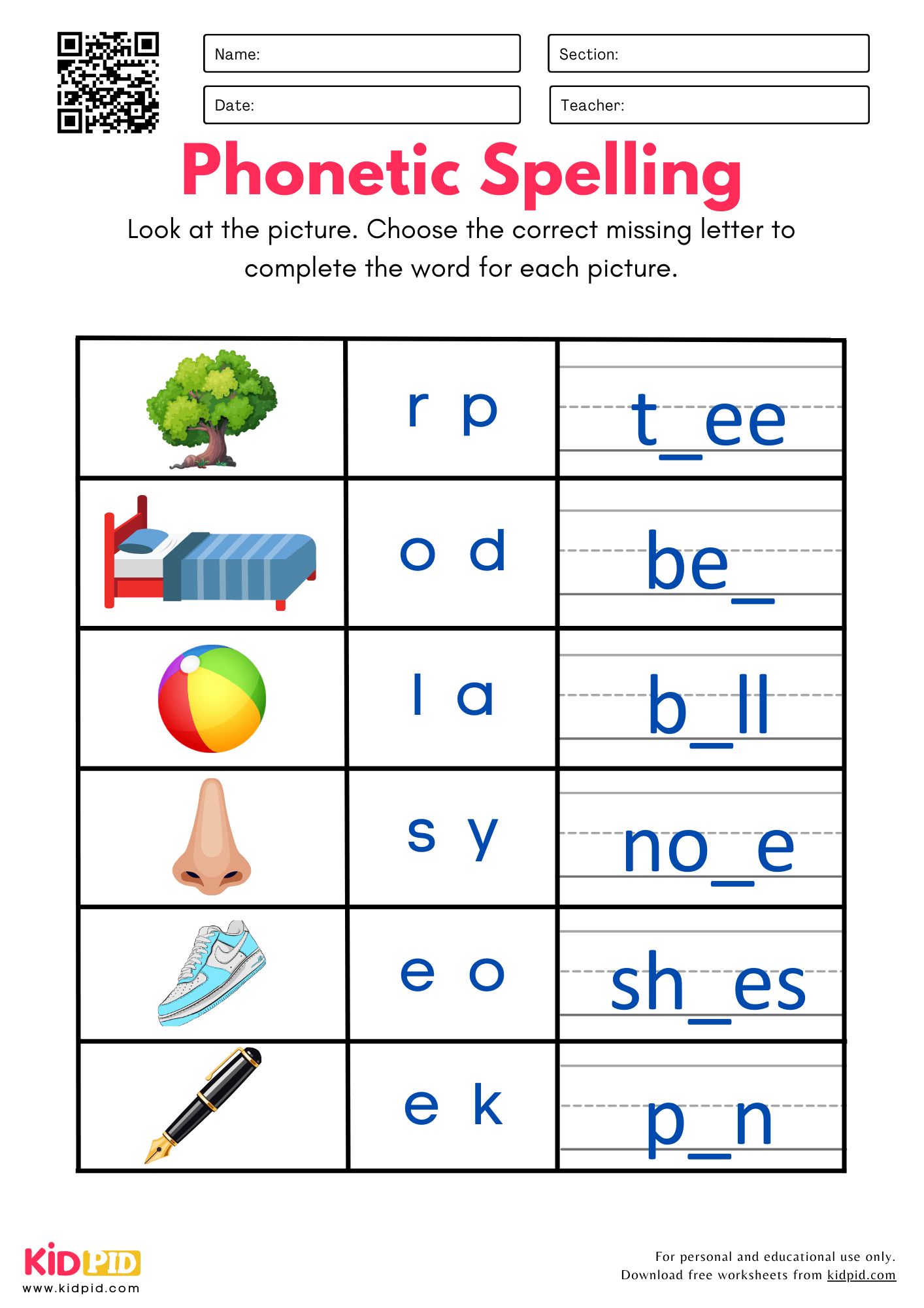 printable spelling worksheets grade 5