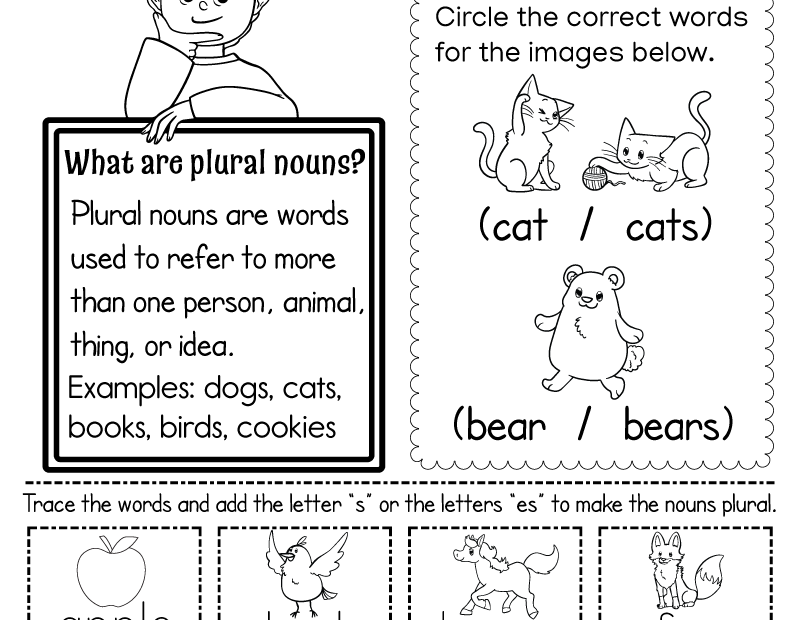 Plural Nouns Worksheet Free Printable Digital U0026 PDF