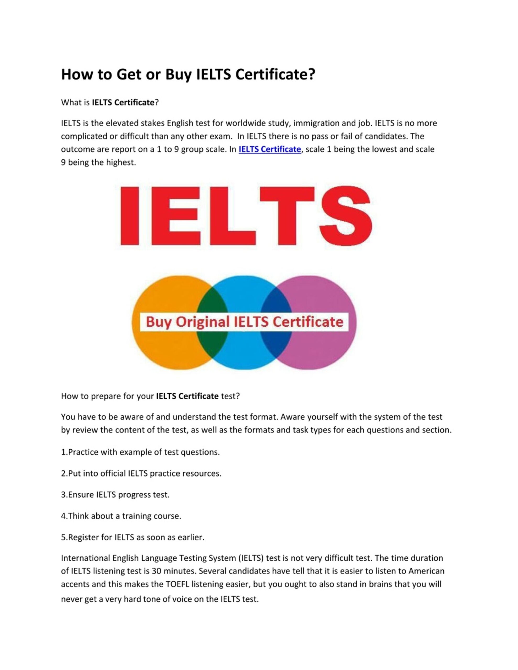 PPT How To Get IELTS Certificate PowerPoint Presentation Free Download ID 8458713