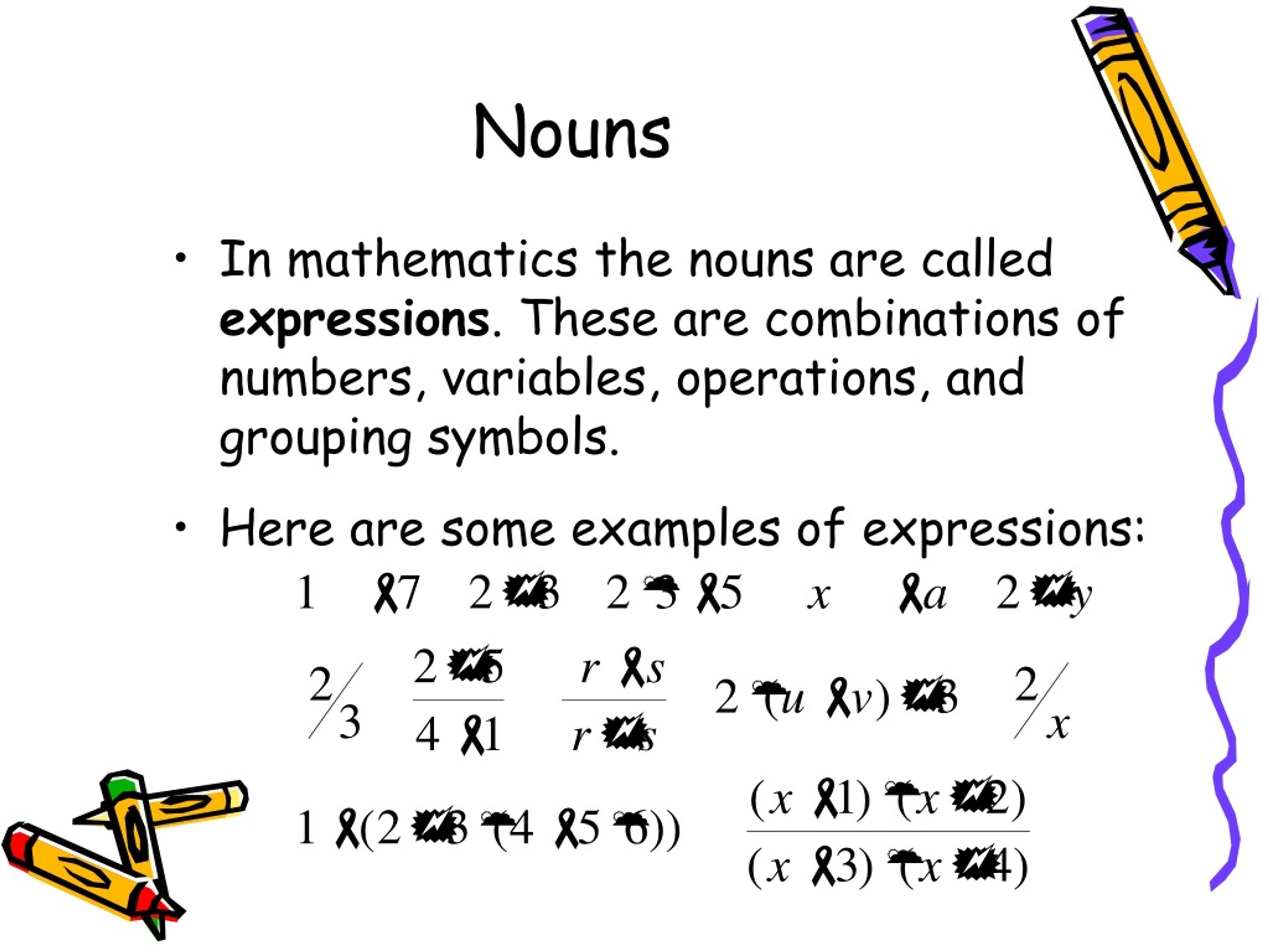 PPT The Language Of Mathematics PowerPoint Presentation Free Download ID 460108