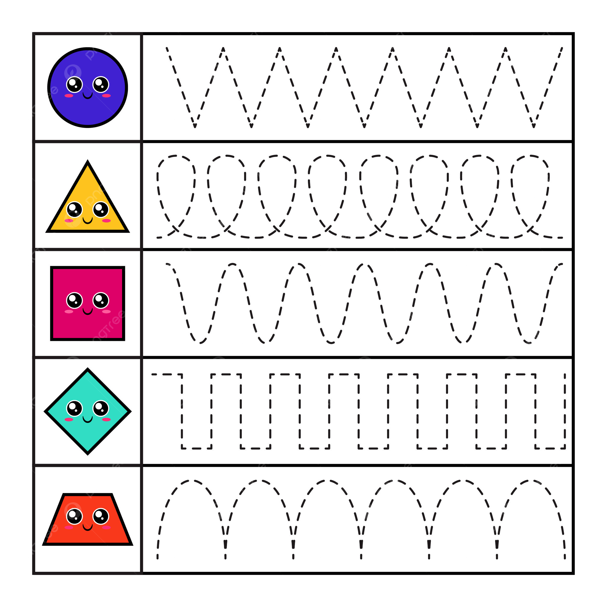 shape tracing generator
