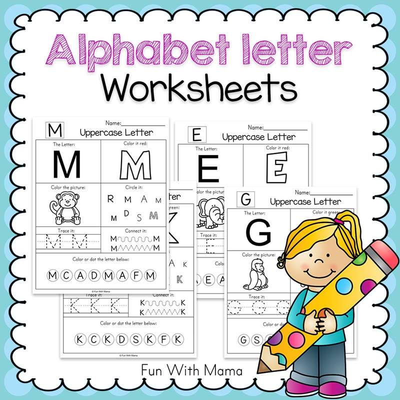 printable alphabet worksheets