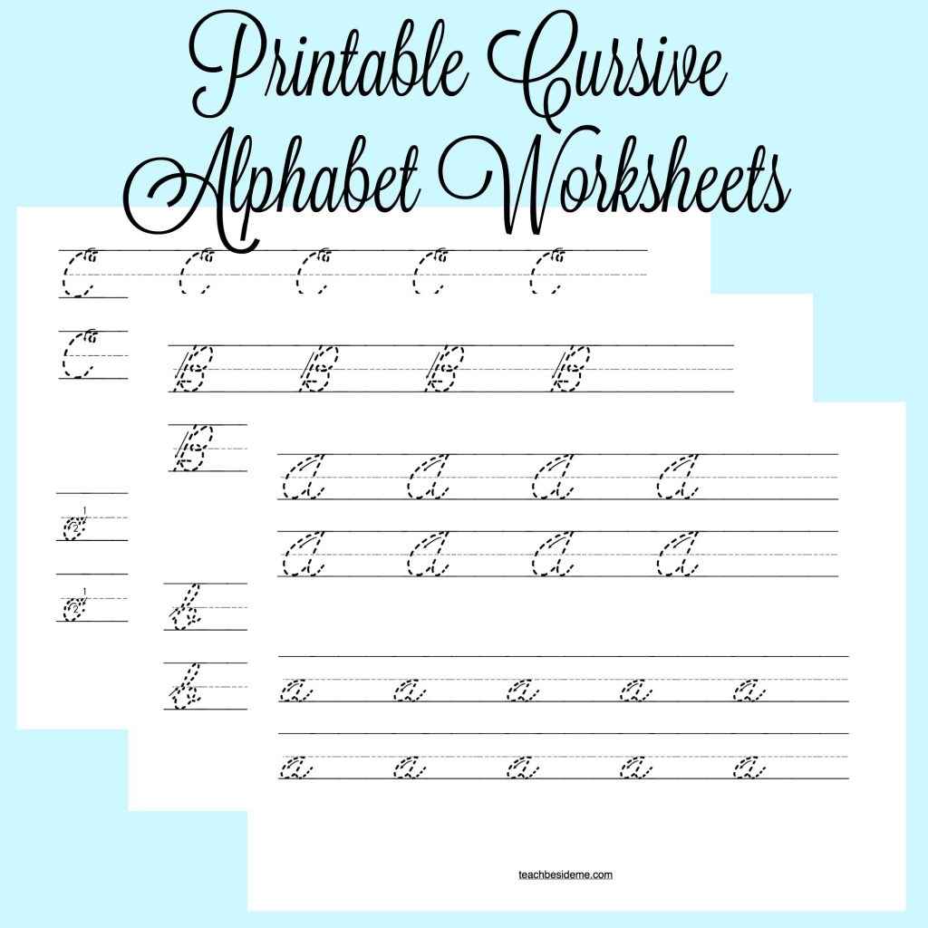 free printable alphabet worksheets