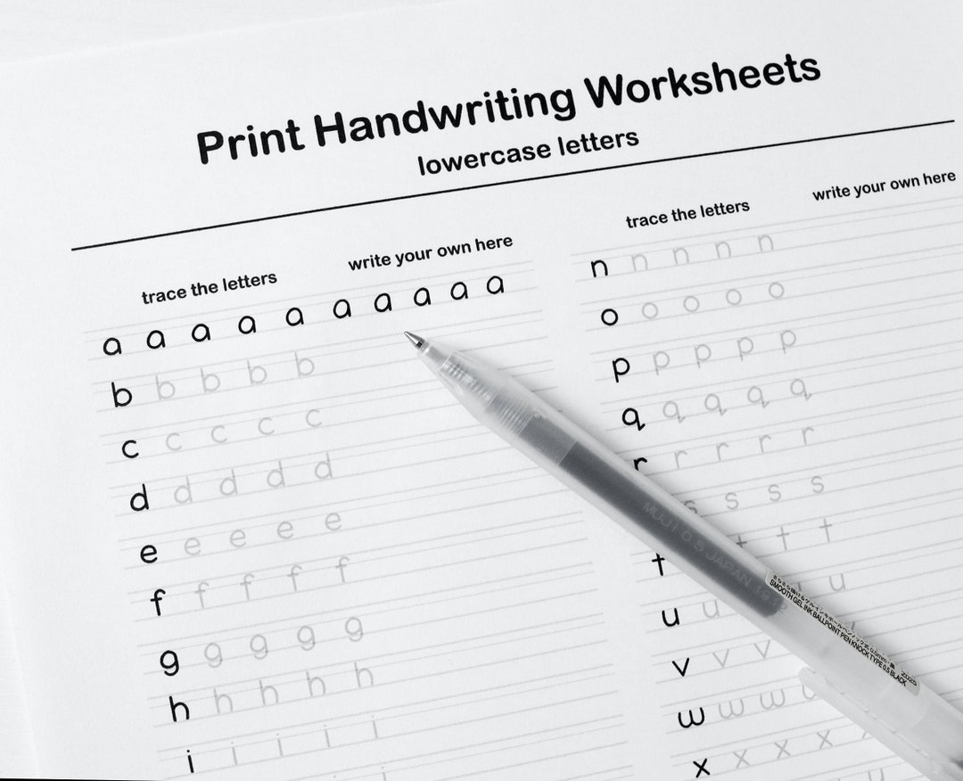 free printable handwriting worksheets uk