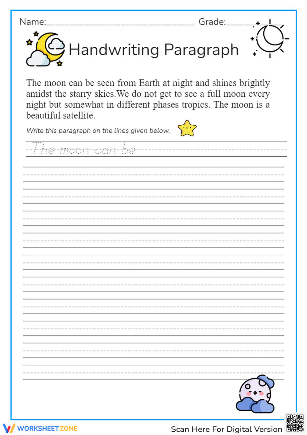 Printable Kids Worksheets