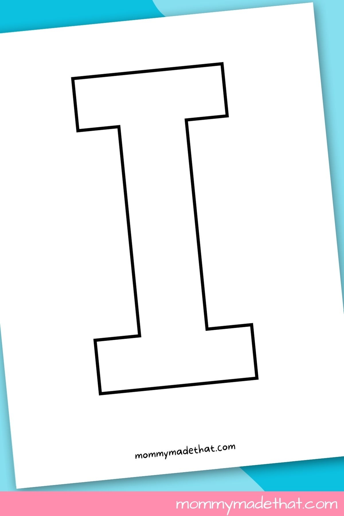 letter i printables free