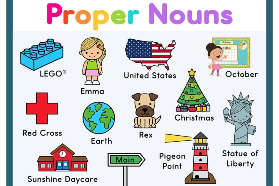 Proper Noun Worksheets Superstar Worksheets