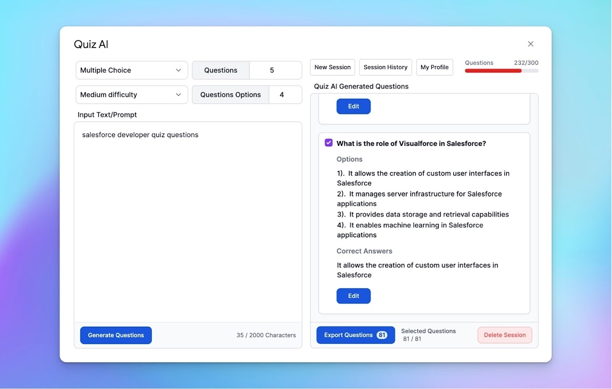 Quiz AI GPT Quiz Generator ChatGPT Quiz Maker Google 