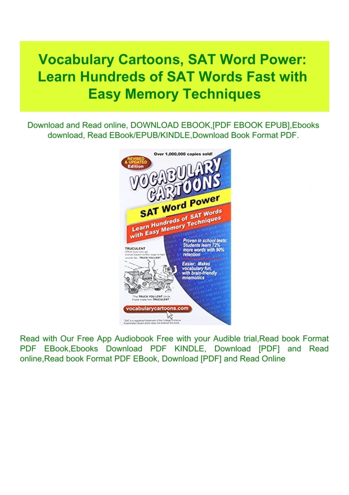 vocabulary cartoons pdf free download