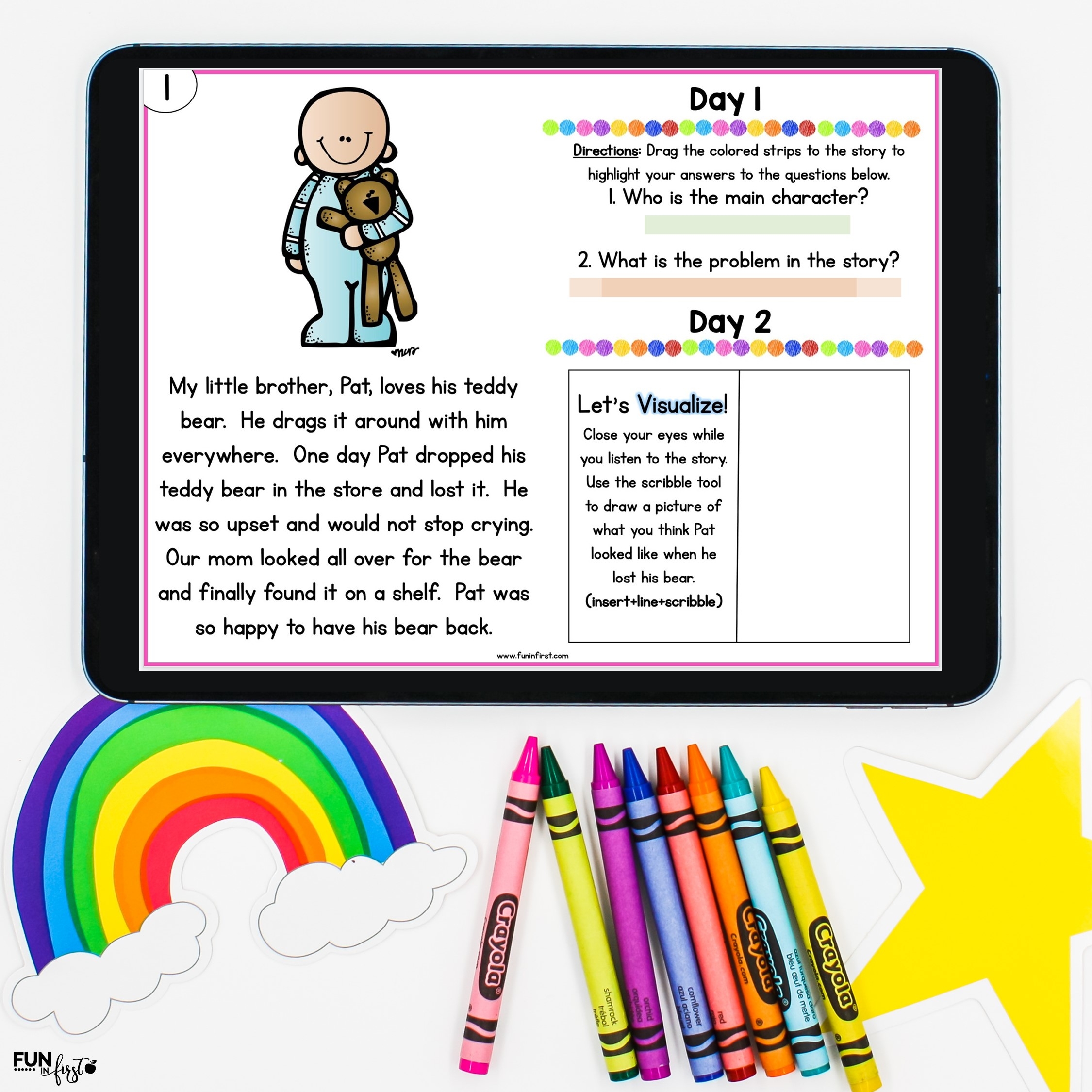 Reading Activities For 1st Graders Fun In First