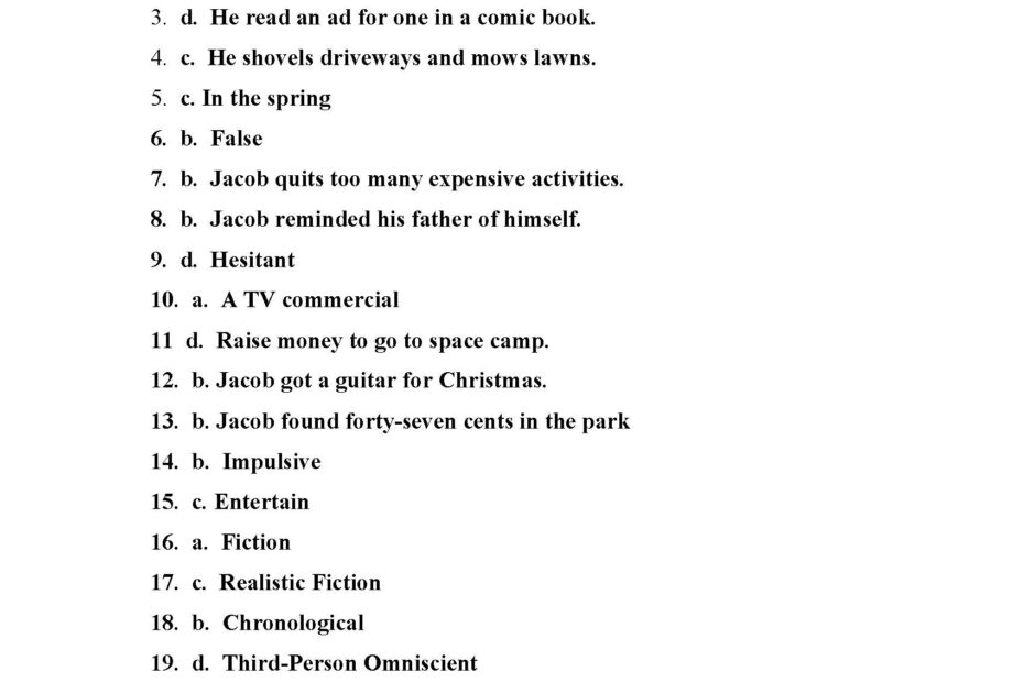 Reading Comprehension Exercises Pdf Worksheets Elementary Level