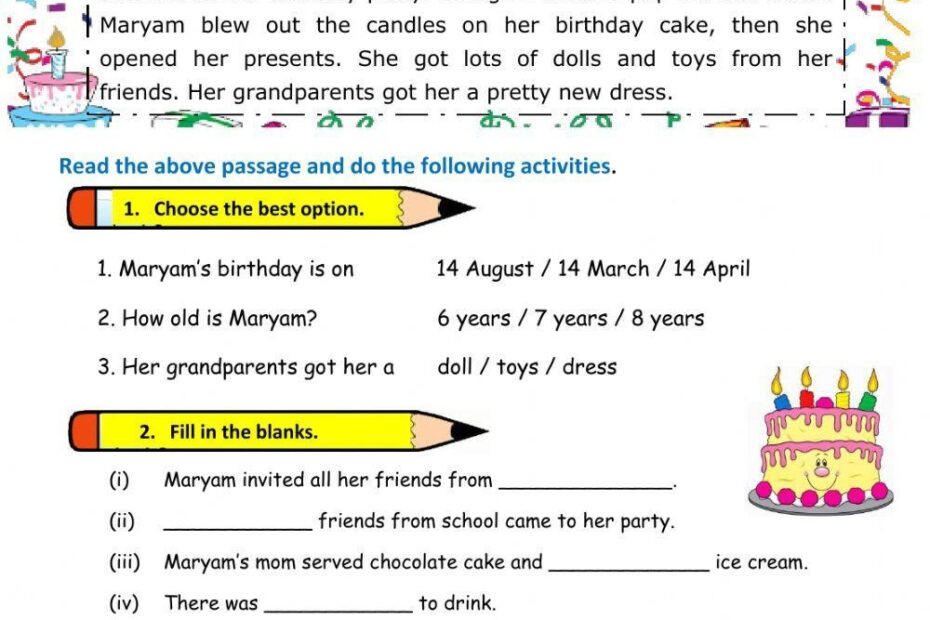 Reading Comprehension Online Exercise For Kindergarten Live