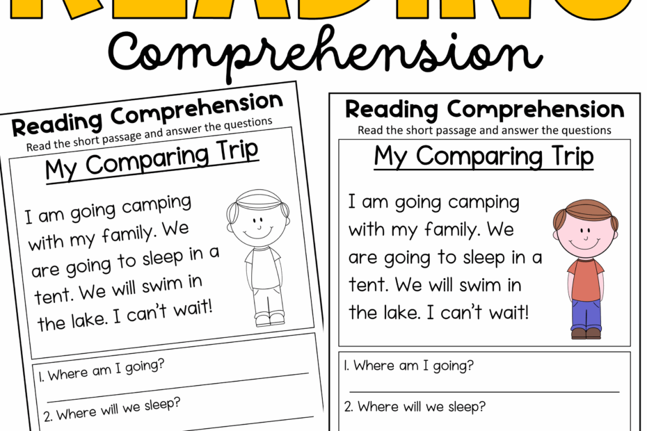 Reading Comprehension Passages And Questions Made By Teachers