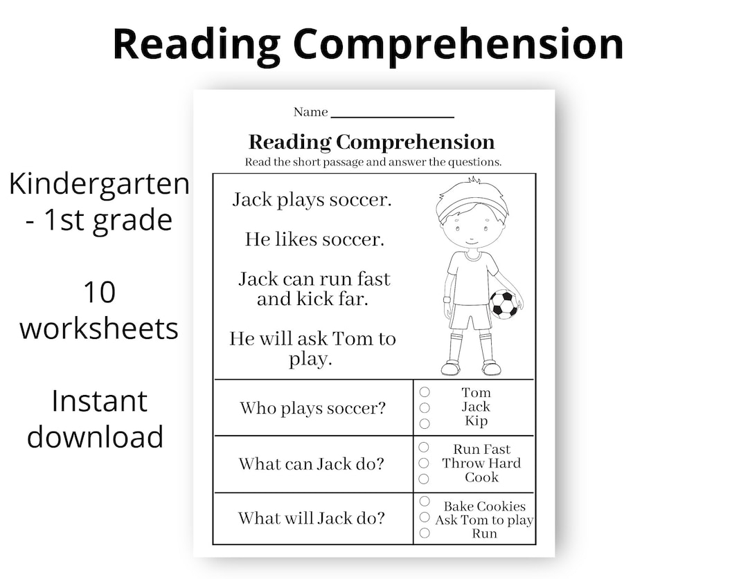 free printable worksheet reading comprehension