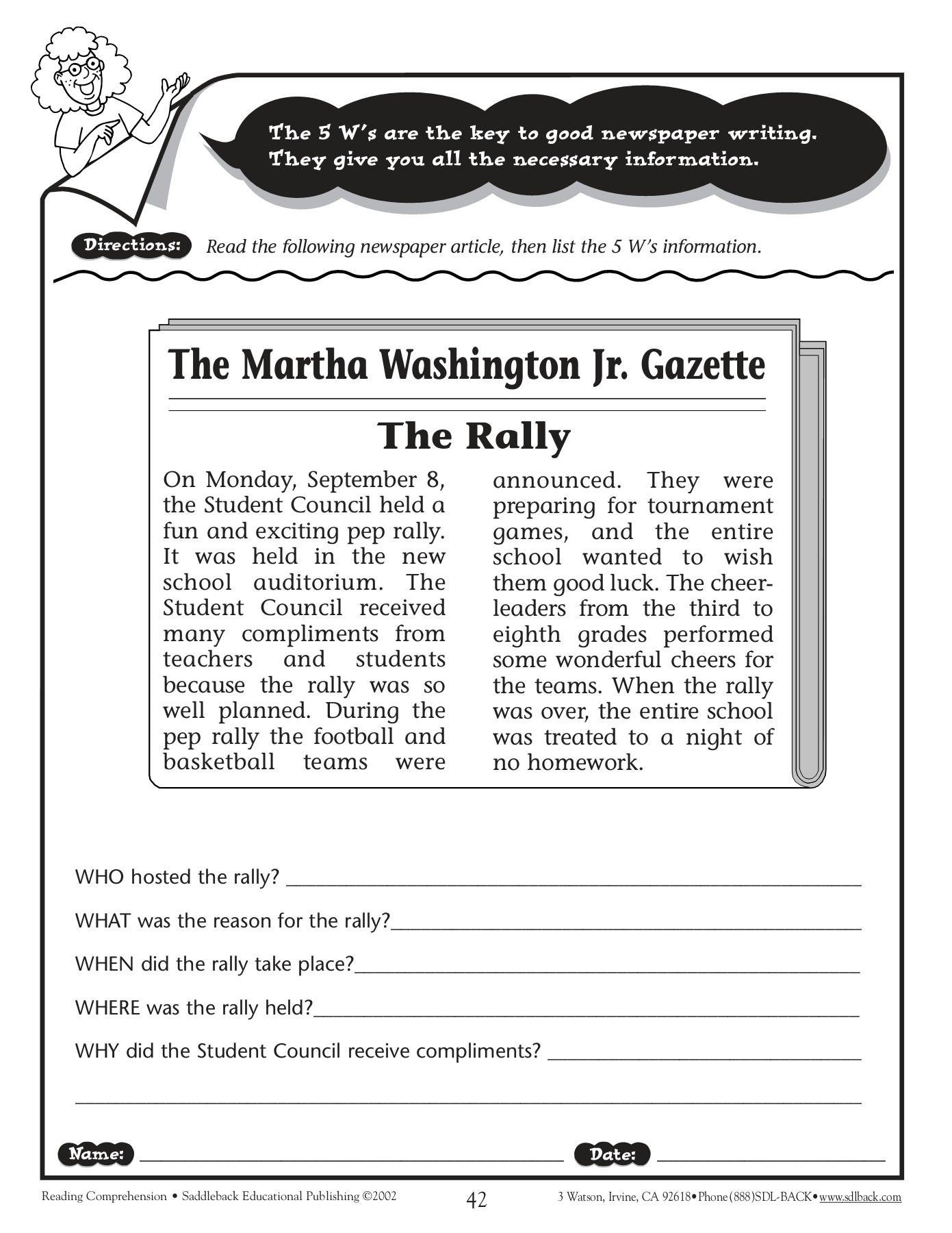 Reading Comprehension Skills and Strategies Level 3 THE MANTHAN SCHOOL Page 43 Flip PDF Online PubHTML5
