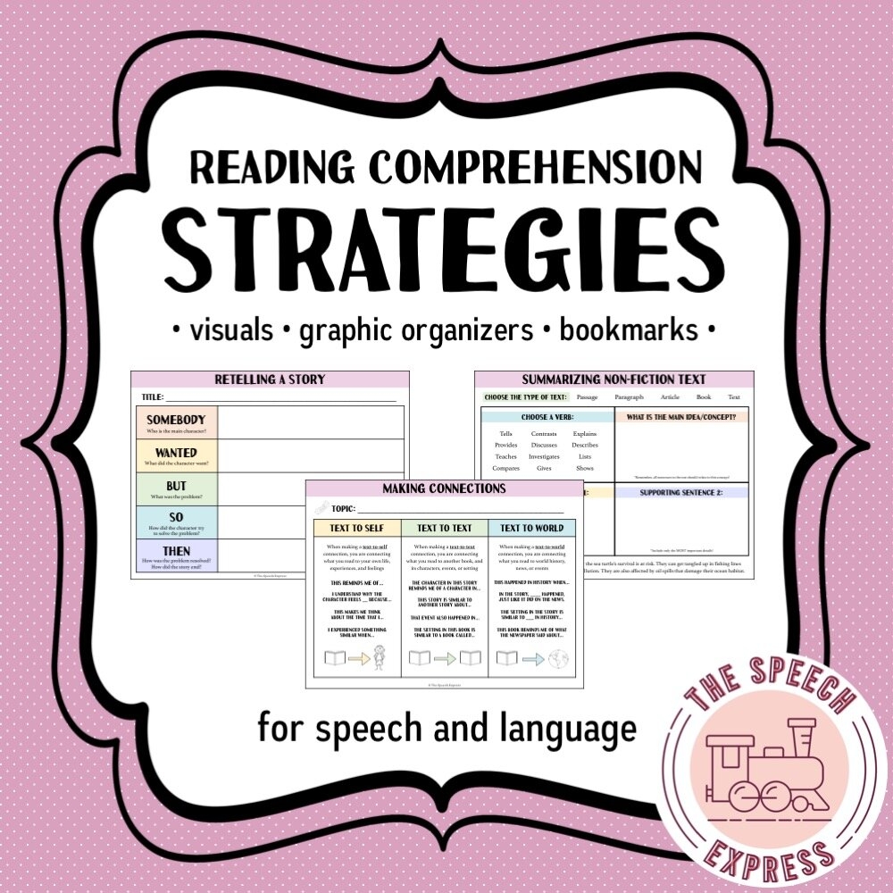 reading strategies for comprehension