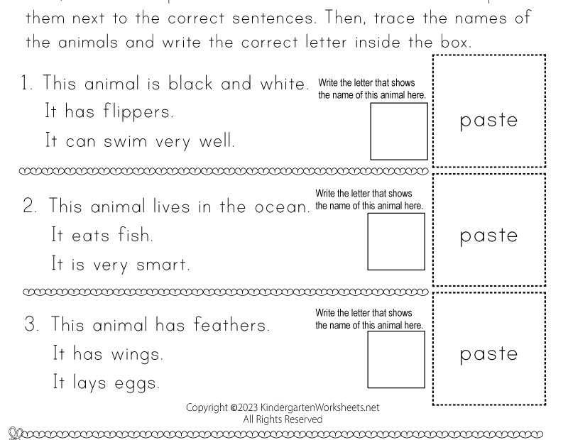 Reading Worksheet Free Printable Digital U0026 PDF