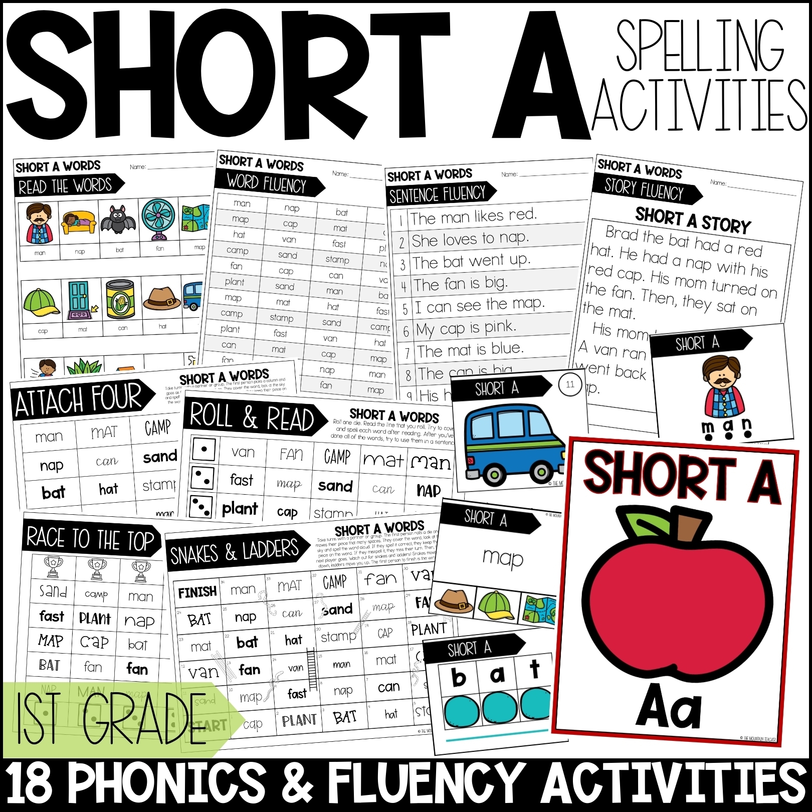 spelling worksheets for 1st graders