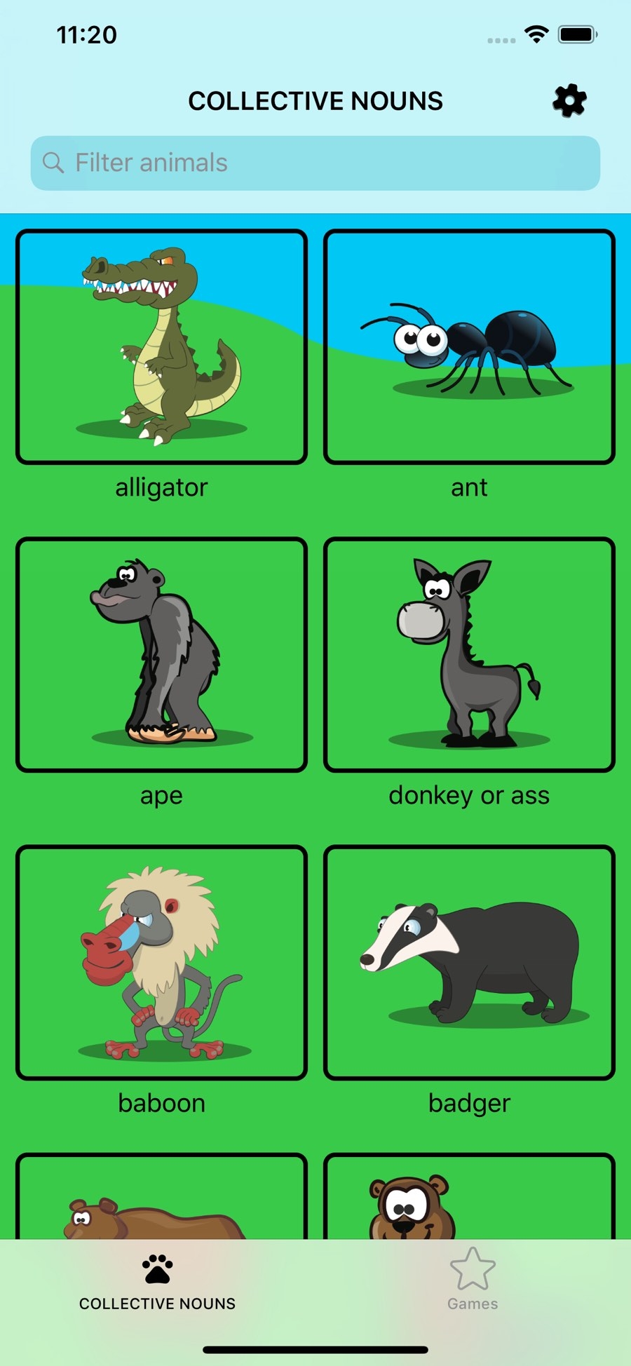 collective nouns for animals uk