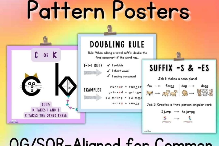 Spelling Rules Which Rules To Teach Free Printables Literacy