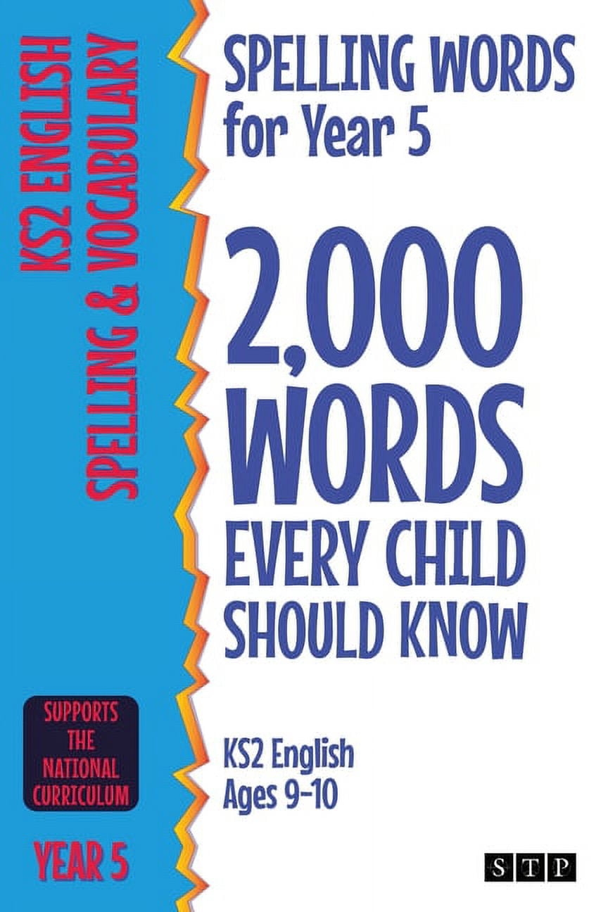 Spelling Words For Year 7 2 000 Words Every Student Should Know KS3 English Ages 11 12 Paperback Walmart