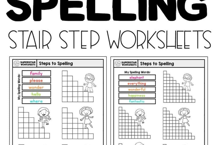 Spelling Worksheets Superstar Worksheets