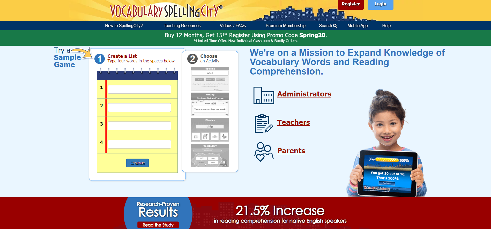 SpellingCity Review Learning With Word Games