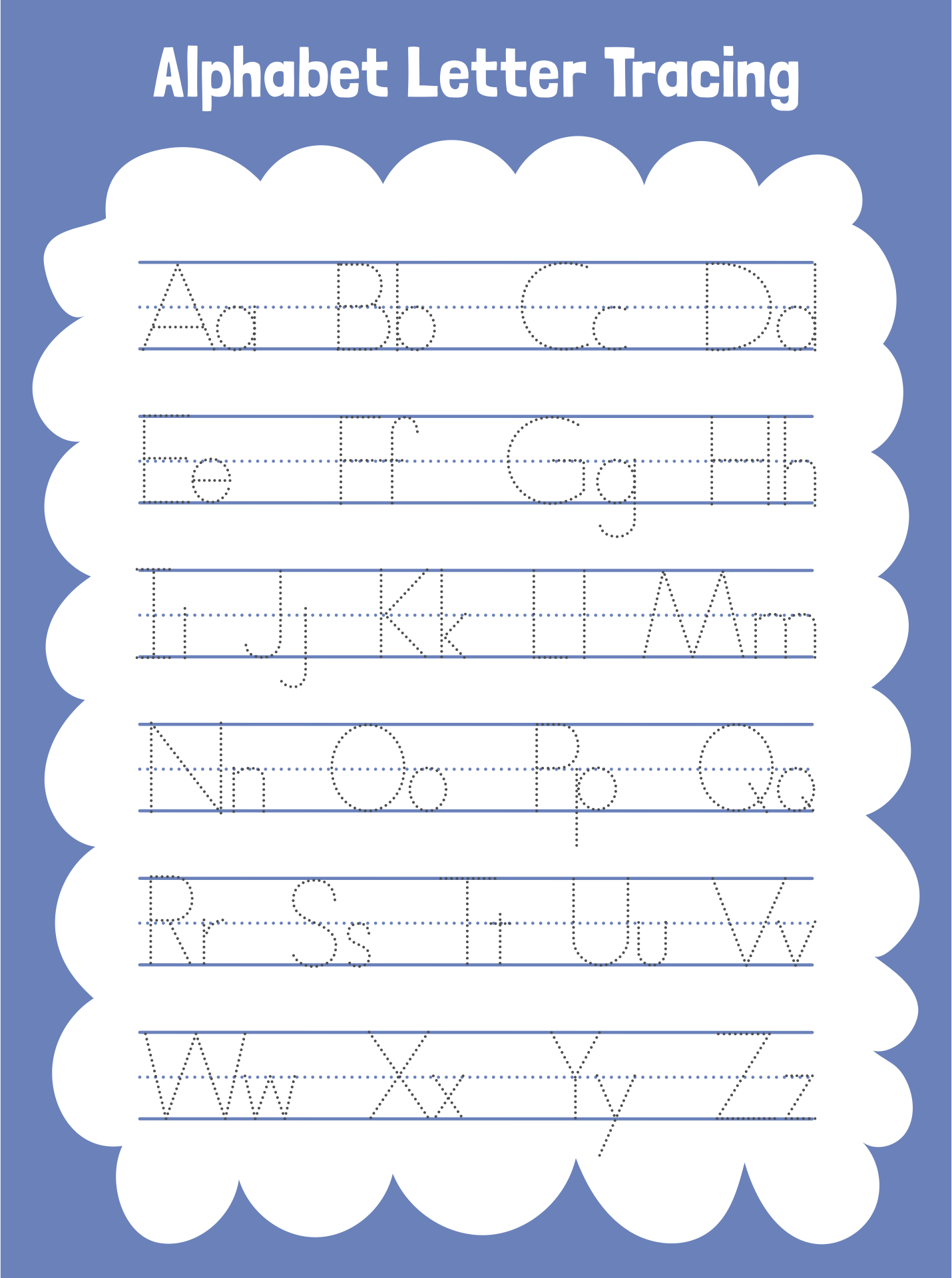 tracing lines worksheets for 3 year olds