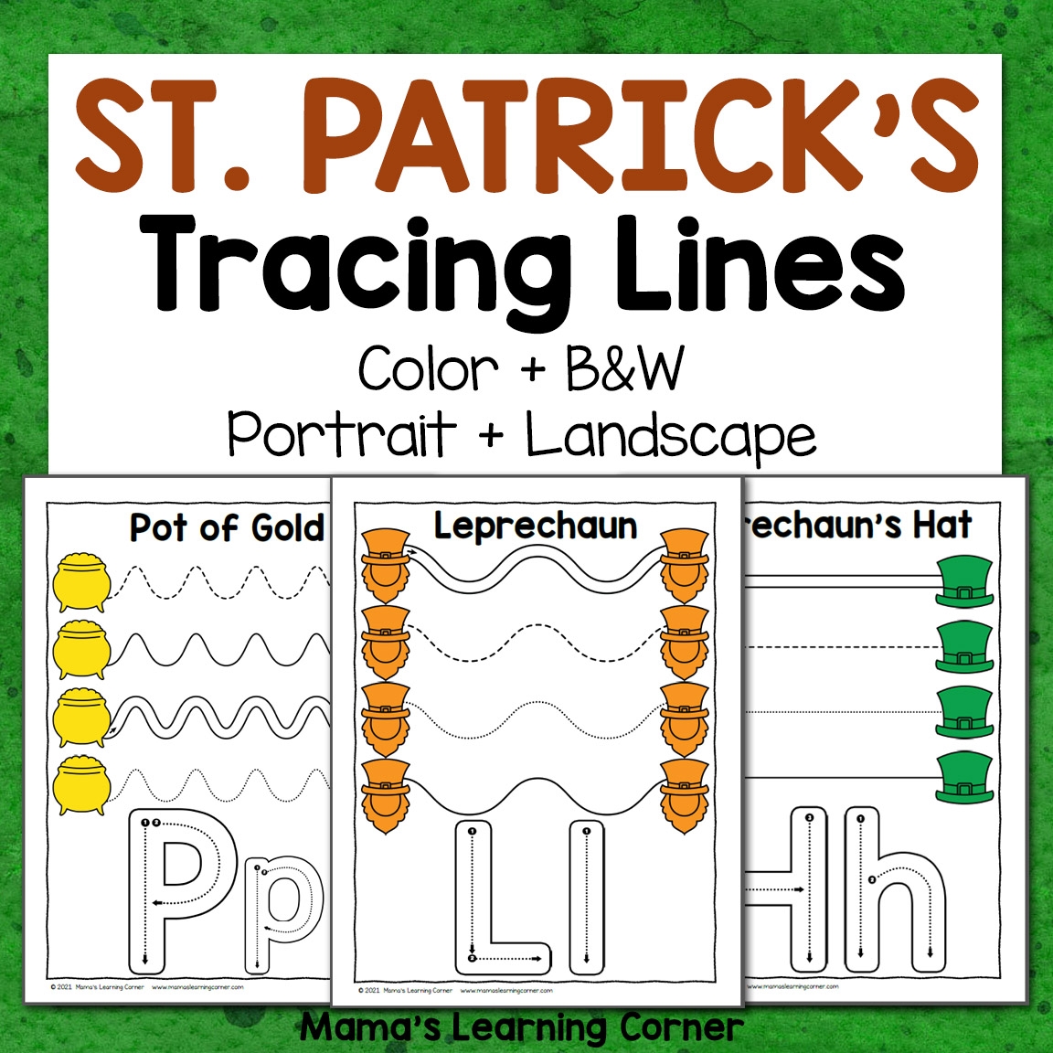vertical lines tracing worksheets
