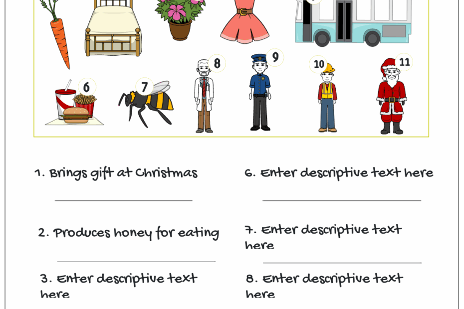Storyboard That Free Vocabulary Worksheet Templates